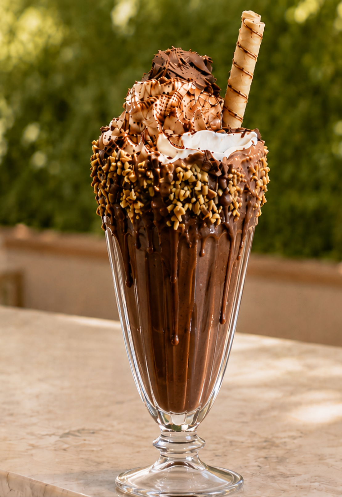 Milkshake com sabores premium